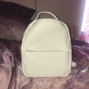 White backpack